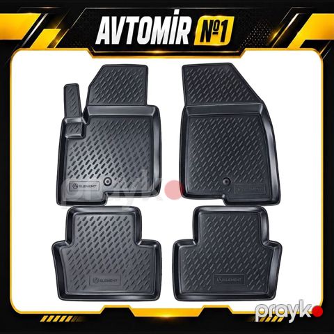 Jeep Compass 2006-2016 üçün salon rezin ayaqaltı Jeep Compass — Bakı