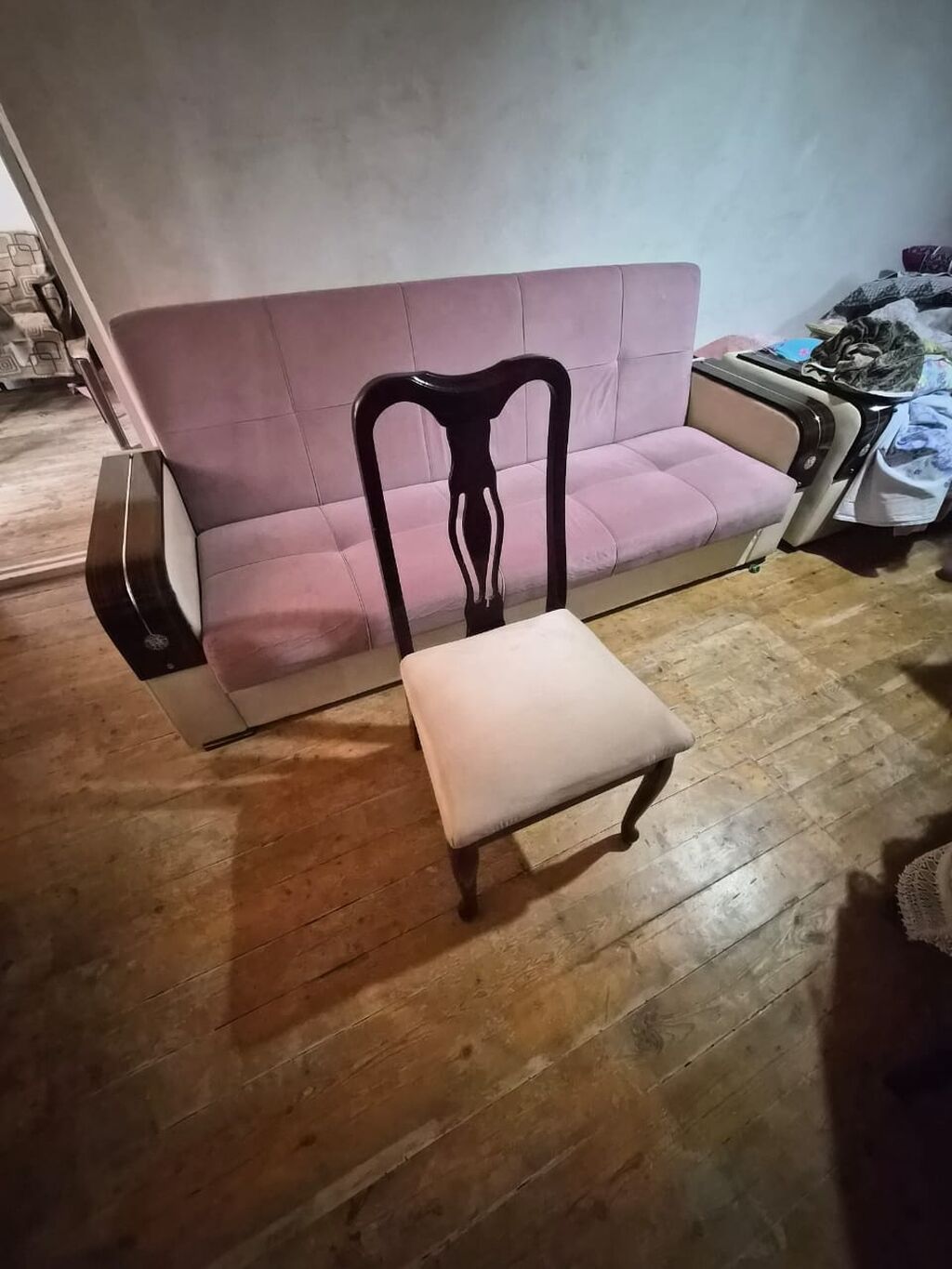 Mebel dəsti: bazalı çarpayı + divan + stol-stul - Çarpayı: başlıqlı — Yumşaq mobilya dəstləri, Digah (2)