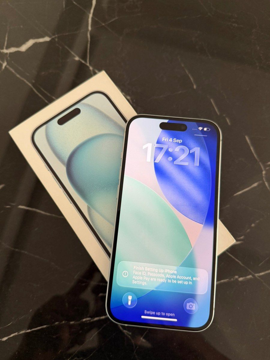 Apple iPhone 15 Blue 128GB/6GB — Smartfonlar, Bakı