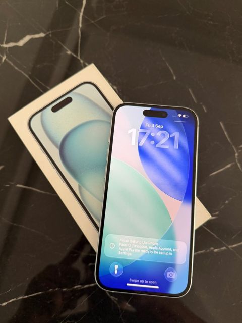 Apple iPhone 15 Blue 128GB/6GB — Bakı