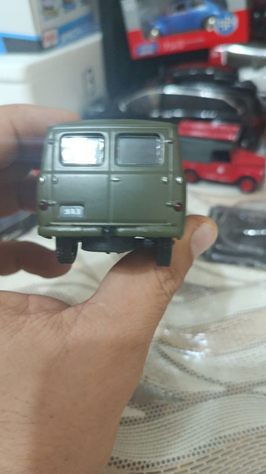 UAZ-452 “Buxanka” metal kolleksiya modeli - Miqyas: 1:43 (alt hissədə — Modellar, Bakı (4)