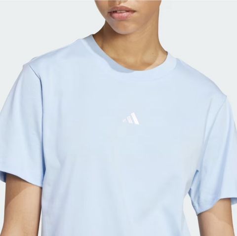 Original yeni Adidas T-shirt. S olchu. Məhsul: Açıq mavi qadın — Bakı