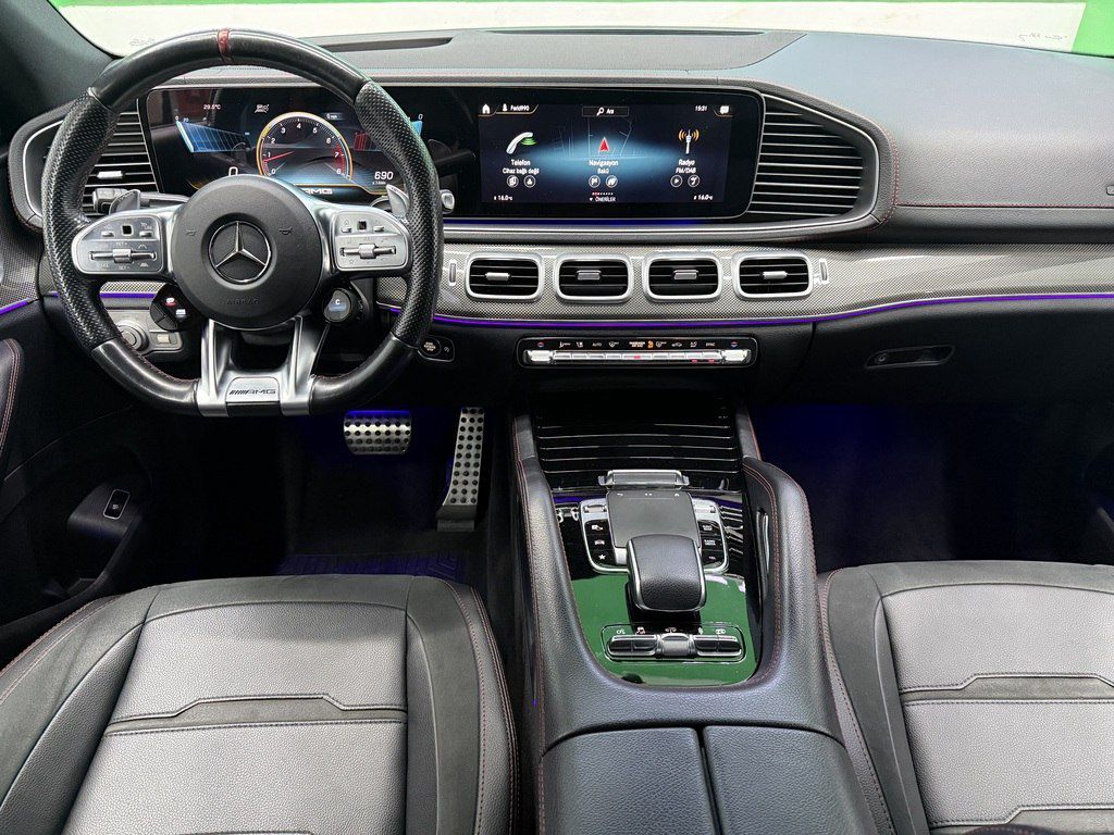 Mercedes GLE 53 AMG 4MATIC+ Coupe, 3.0 L, 2021 il, 73 800 km — Avtomobillər, Bakı (9)