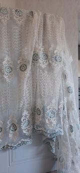 Tül pərdə – klassik naxışlı dizayn 4 metrdi hazır tikilidi heç bir — Curtains, rods, blinds