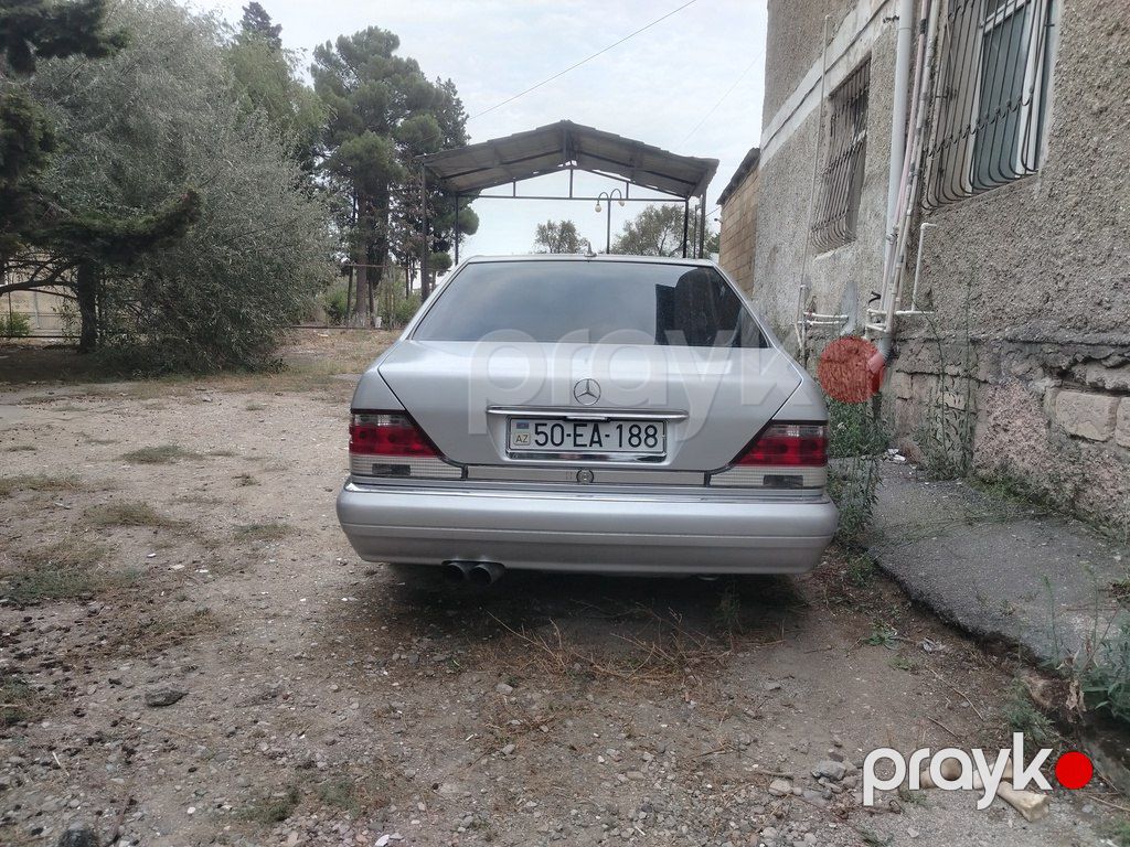 Mercedes S 320, 3.2 L, 1997 il, 418 000 km — Avtomobillər, Sumqayıt (5)