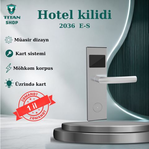 Hotel kilidi "2036E-S" — Bakı