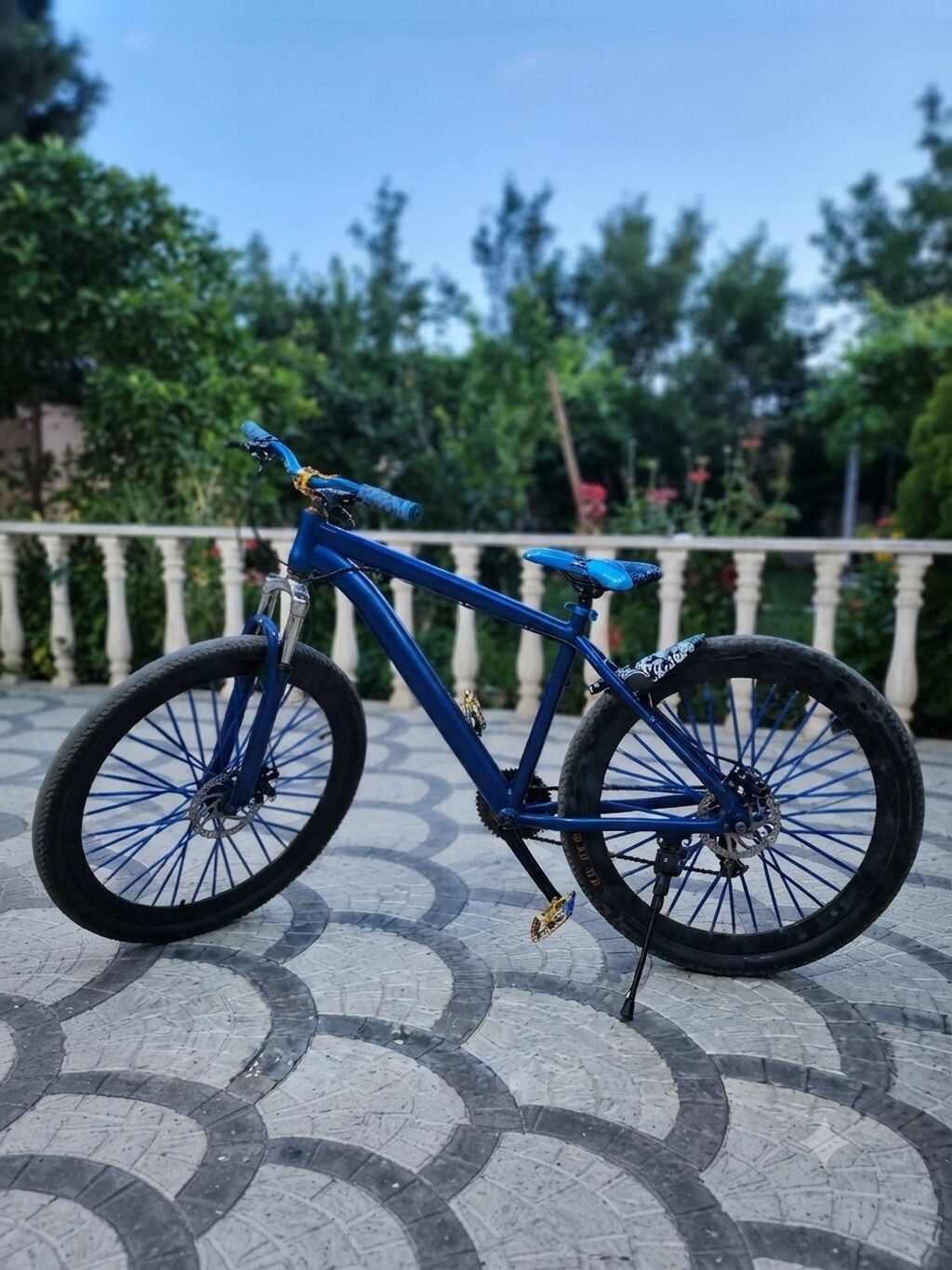 Velosiped tam ideal vəziyyətdədir heç bir problemi yoxdur.üstündə — Dağ velosipedləri, Qax (3)