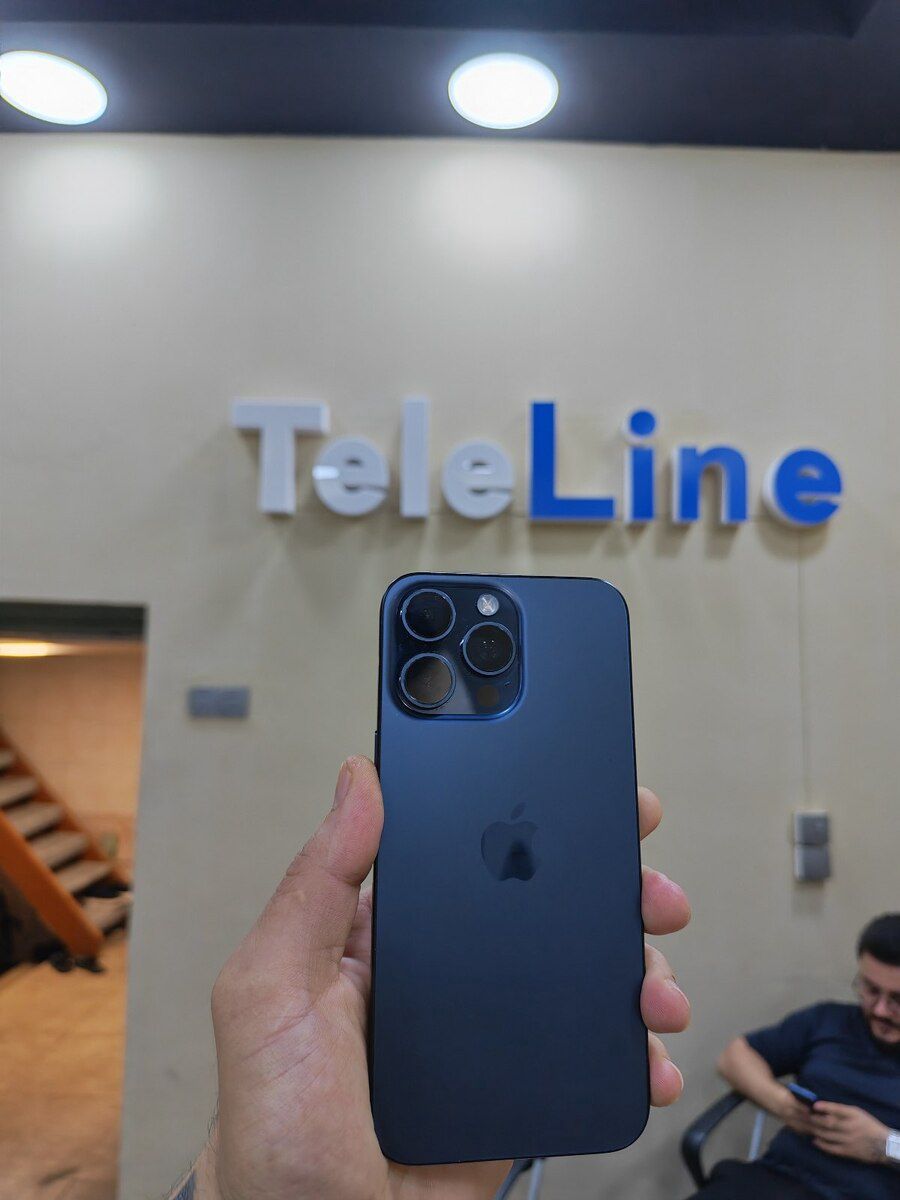 Apple iPhone 15 Pro Max Blue Titanium 256GB/8GB — Smartfonlar, Bakı
