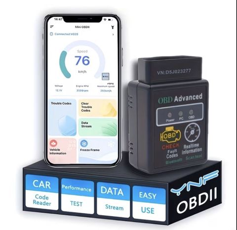 Obdıı Bluetooth diaqnostika adapteri - Smartfon və planşetlərlə