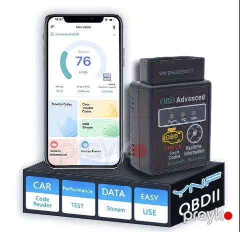 Obdıı Bluetooth diaqnostika adapteri - Smartfon və planşetlərlə — Bakı
