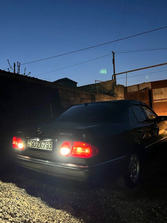 Mercedes E 230, 2.3 L, 1997 il, 369 000 km — Avtomobillər, Quba (9)