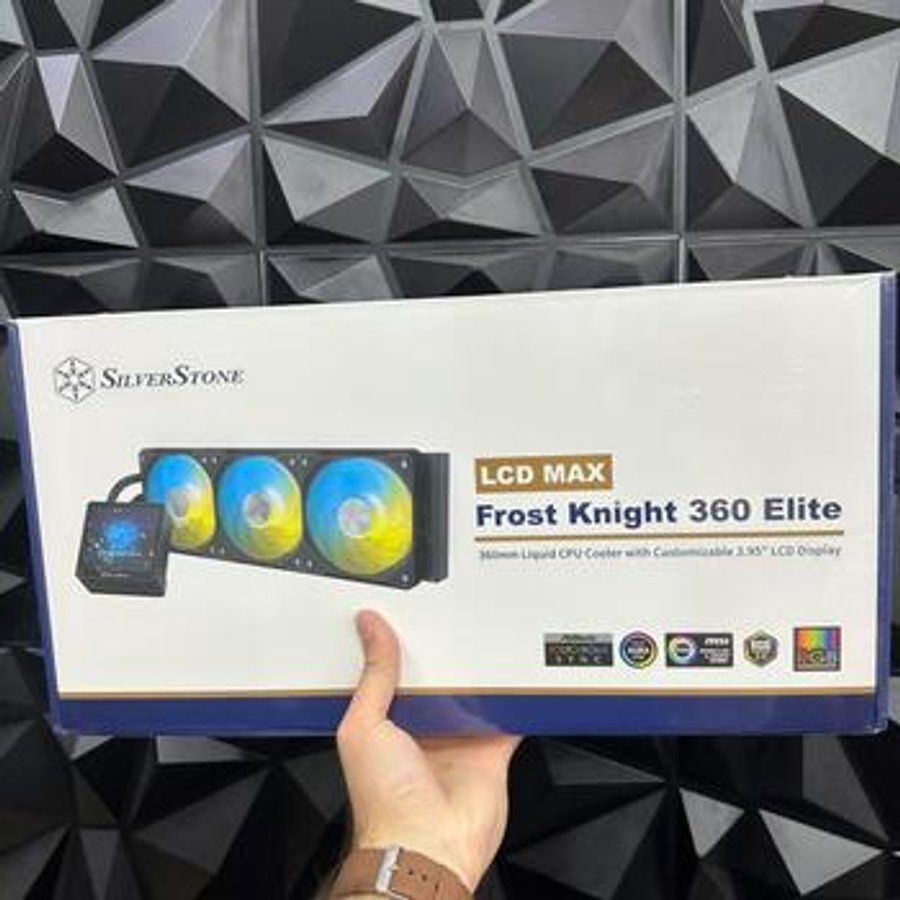Maye soyutma "SilverStone Frost Knight 360 Elite LCD MAX — 360mm Premium" — Masaüstü kompüterlər, Bakı