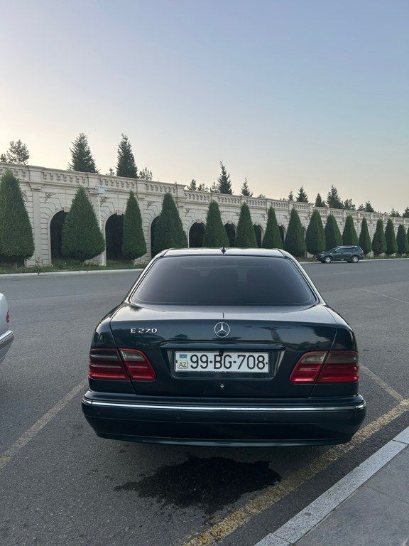 Mercedes E 270, 2.7 L, 2001 il, 310 000 km — Avtomobillər, Gəncə (5)