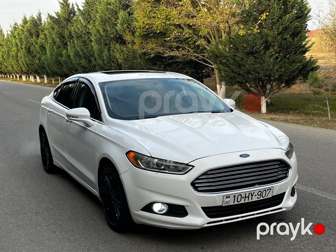 "Ford Fusion, 2016 il" icarəsi — Avtomobil icarəsi, Bakı