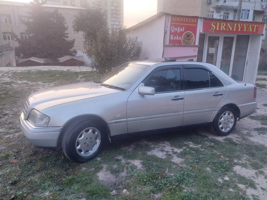 Mercedes C 180, 1.8 L, 1994 il, 555 555 km — Avtomobillər, Bakı (8)