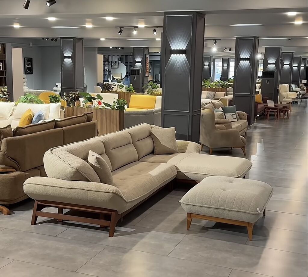 VivaRiva brendinin künc divanı- divan evə uyğun gəlmədiyi üçün satış — Divanlər, Bakı (3)