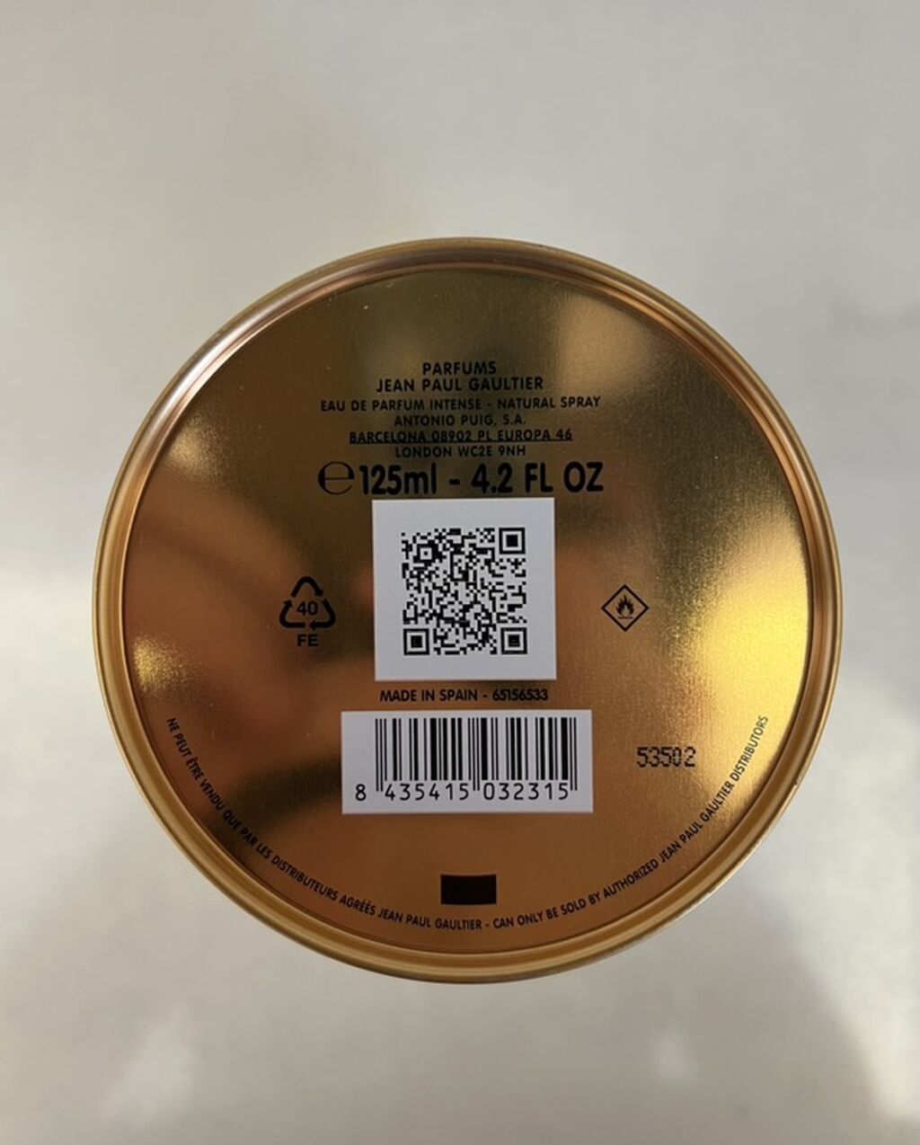 Jean Paul Le Male Le Parfum 125 ML.Etir tam orginaldır.QR kodnan ve ya — Ətir, Bakı (3)
