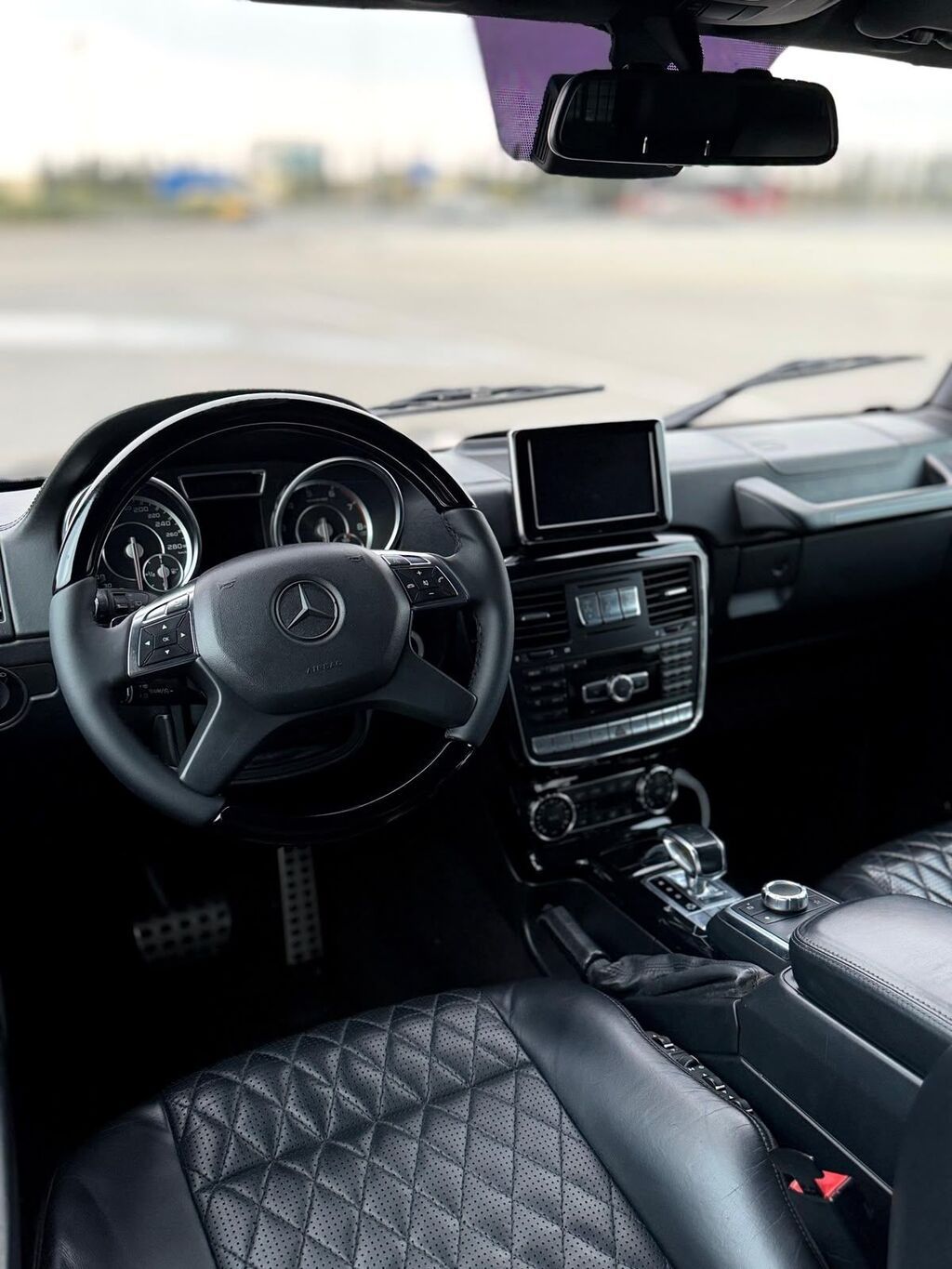 Mercedes-Benz G-Class üçün premium SUV təsviri. Qara rəngdə təqdim — Avtomobillər, Bakı (2)