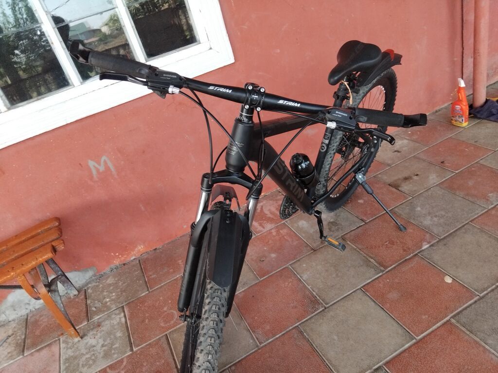Strım dağ velosipedi – 29 luk təkərlər, alüminium gövdə, ön — Dağ velosipedləri, Göytəpə (5)