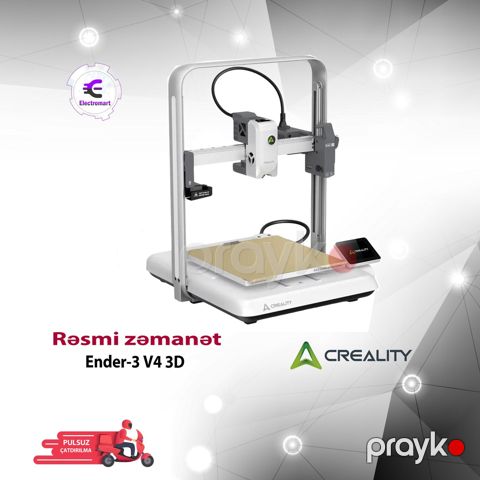 3D Printer Creality Ender-3 V4 (1001020608) — Bakı