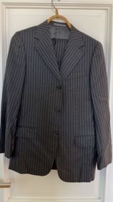 Ermenegildo Zegna kişilər üçün klassik kostyum gödəkçə - Model — Мужская одежда