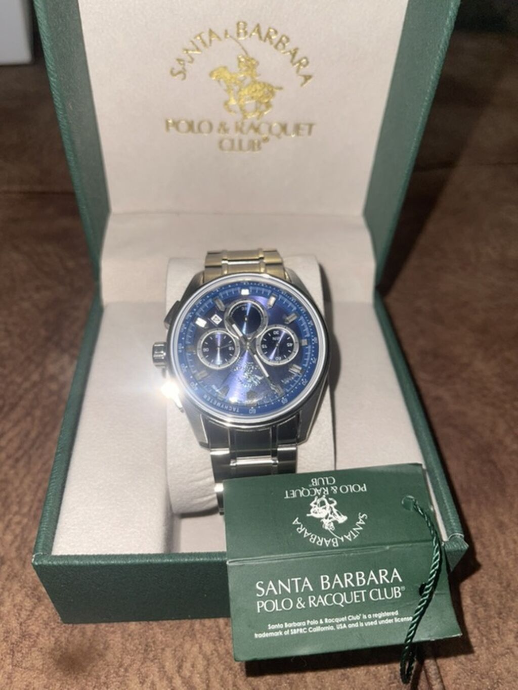 Santa Barbara Polo & Racquet Club kişi qol saatı Saatın — Qol saatları, Bakı (2)
