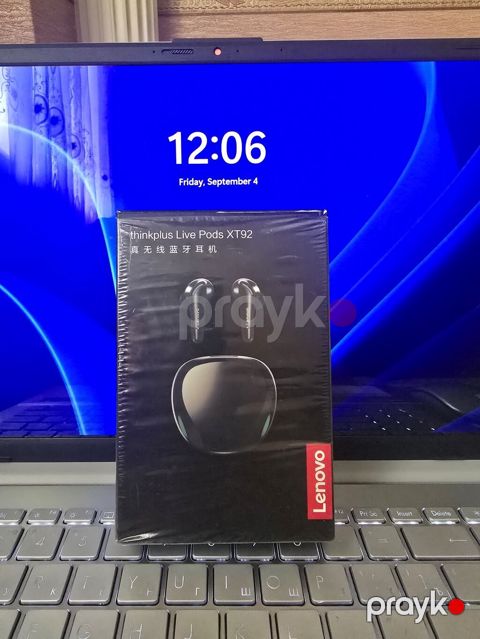 Yeni Simsiz (Bluetooth) Qulaqcıqlar, Lenovo, rəng - Ağ — Gəncə