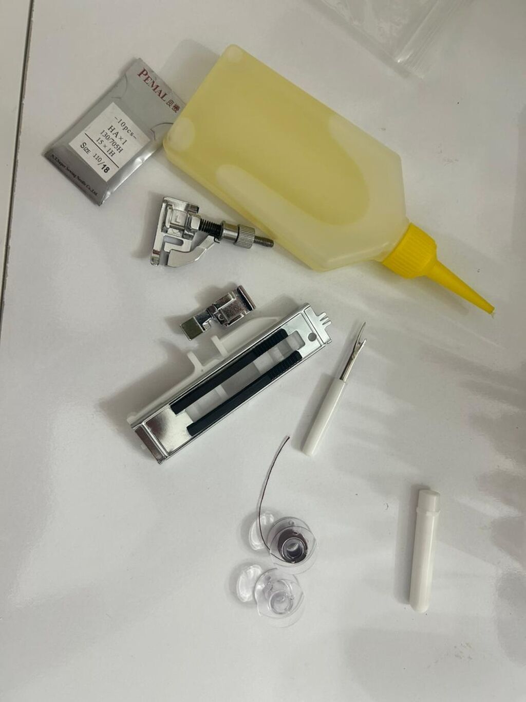 Yeni alinib sadece artiq derzilik senetini istemediyim ucun satiram — Tikiş və işəmə maşınları, Bakı (4)