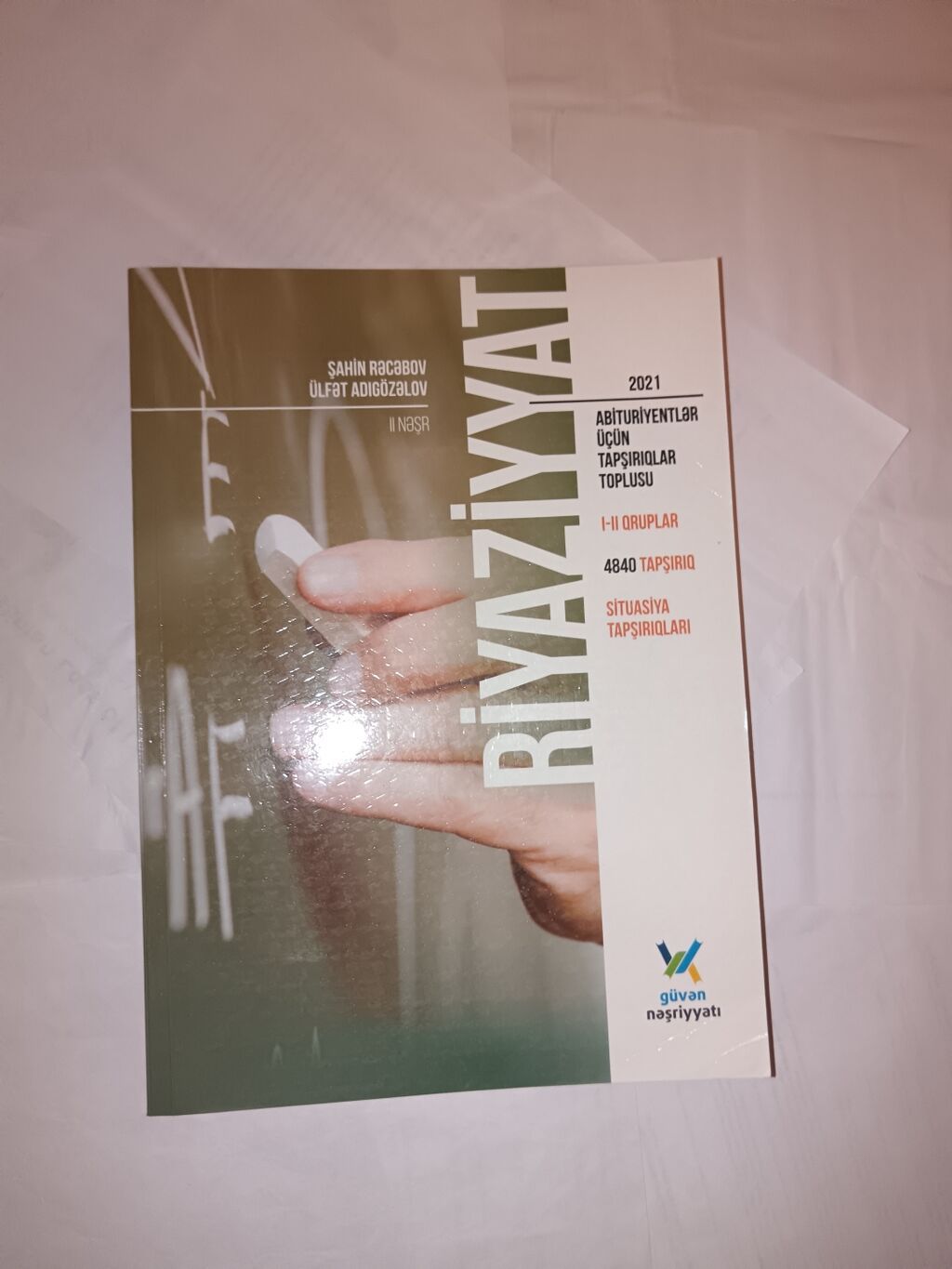 Riyaziyyat üzrə kitab və test topluları paketi 1) “Riyaziyyat: Məsələ — Kitablar, Bakı (5)