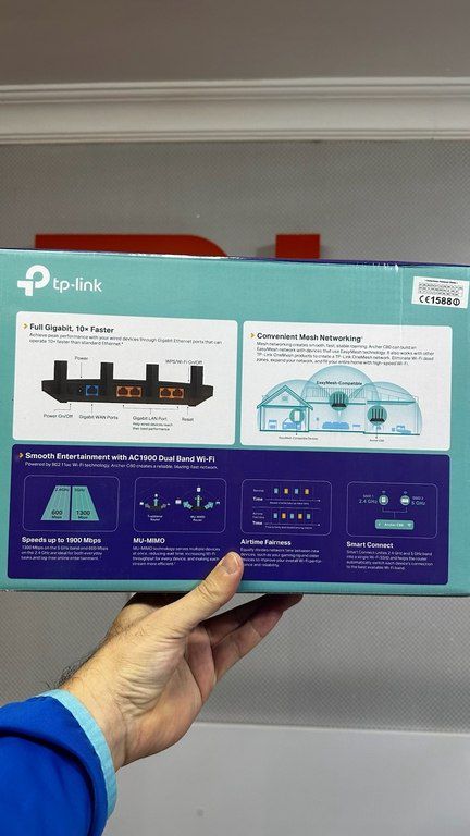 Router "TP-Link Archer C80" — Şəbəkə və server avadanlığı, Bakı (2)