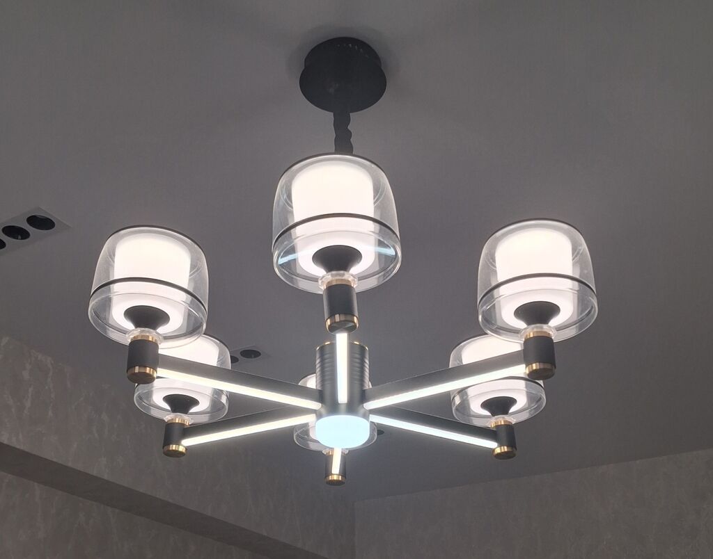 Led Çılçıraq, 4 və daha çox lampa — Tavan is?qlar? v? cilc?raqlar, Bakı (2)
