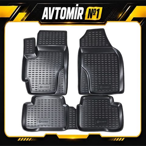 Kia Rio 2005-2011 üçün salon rezin ayaqaltı Kia Rio 2005-2011 üçün — Bakı