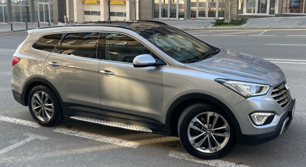 Hyundai Grand Santa Fe, 2.2 L, 2015 il, 159 000 km — Avtomobillər, Ağcabədi (3)