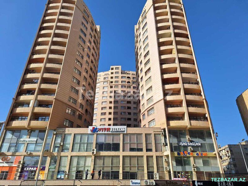 Satılır 3 otaqlı yeni tikili 135 m², Elmlər Akademiyası m — Mənzil, Bakı (2)