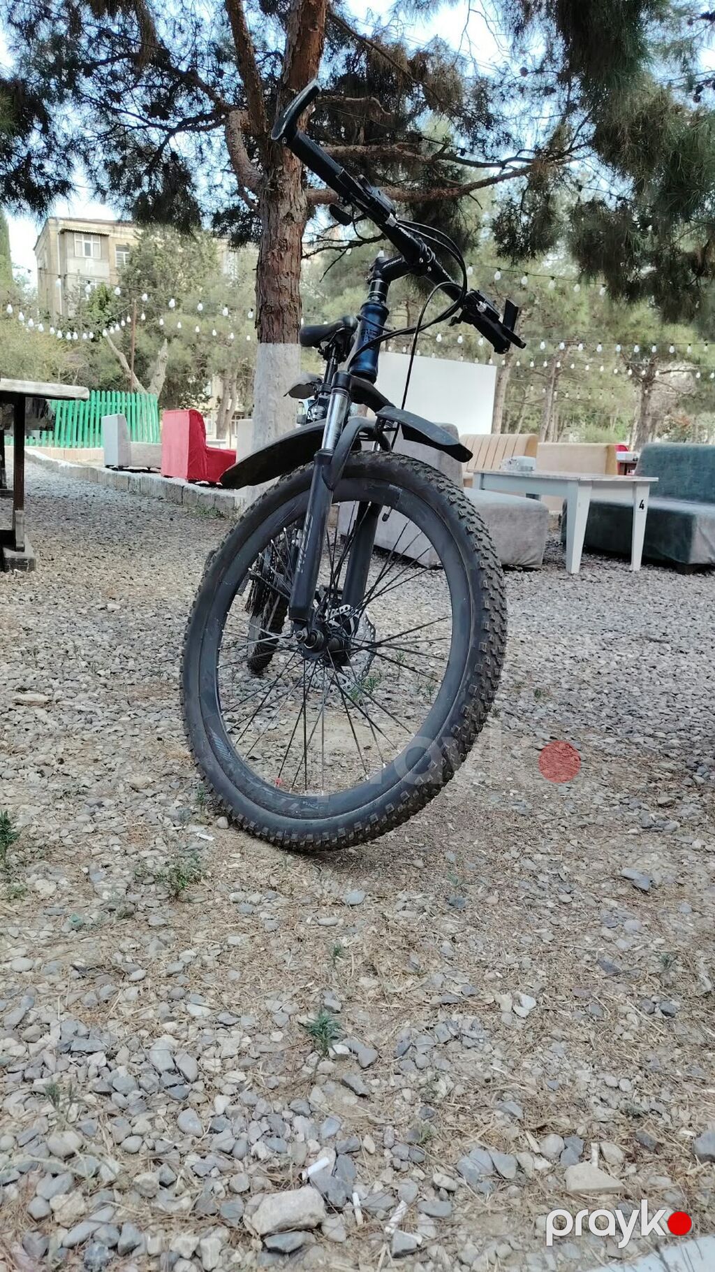 Strım markalı qatlanan dağ velosipedi. Velosiped qalın protektorlu — Dağ velosipedləri, Bakı (3)