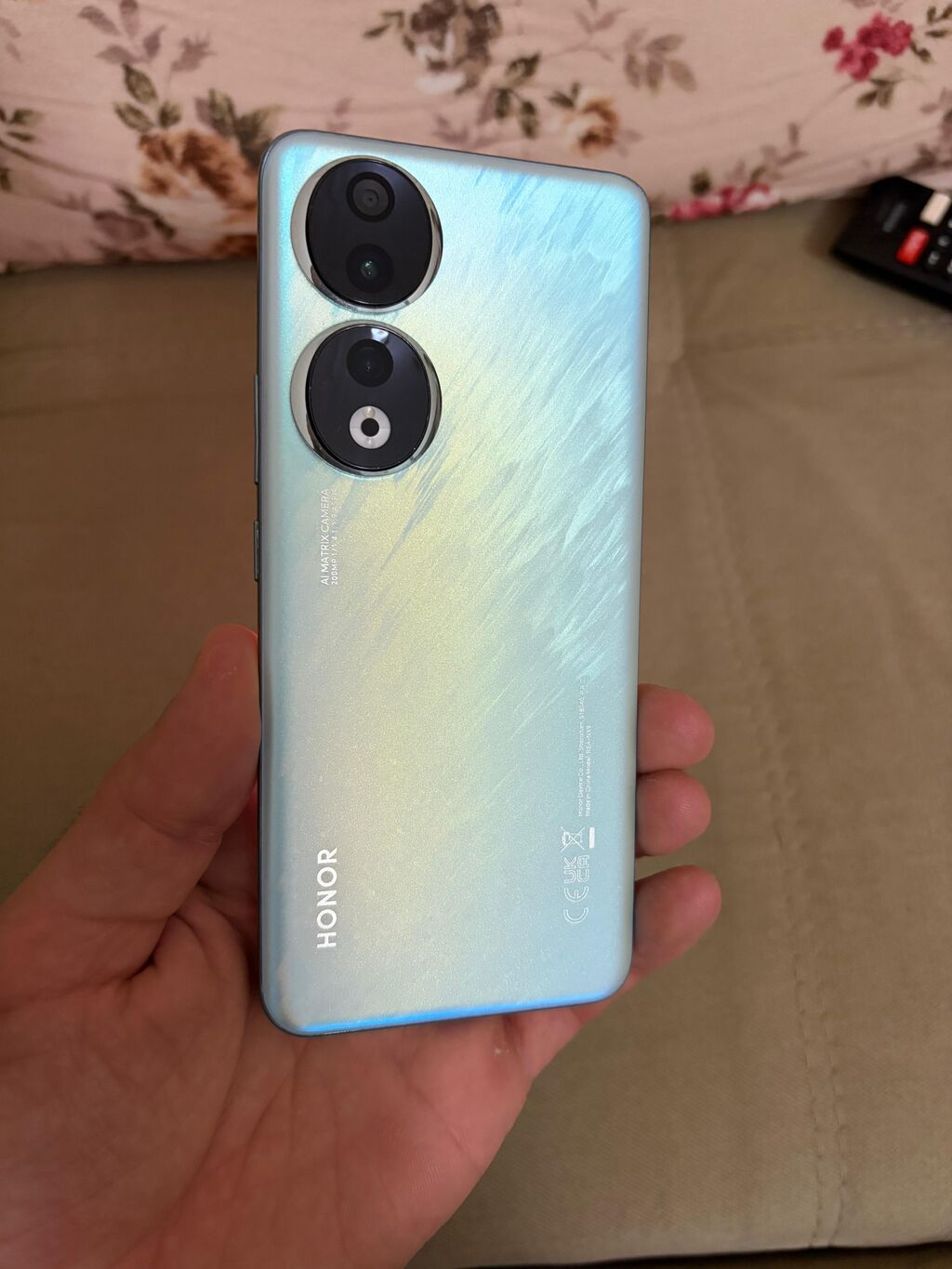Honor 90, 256 GB, rəng - Göy, Sensor, Barmaq izi, İki sim kartlı — Honor, Mehdiabad (3)