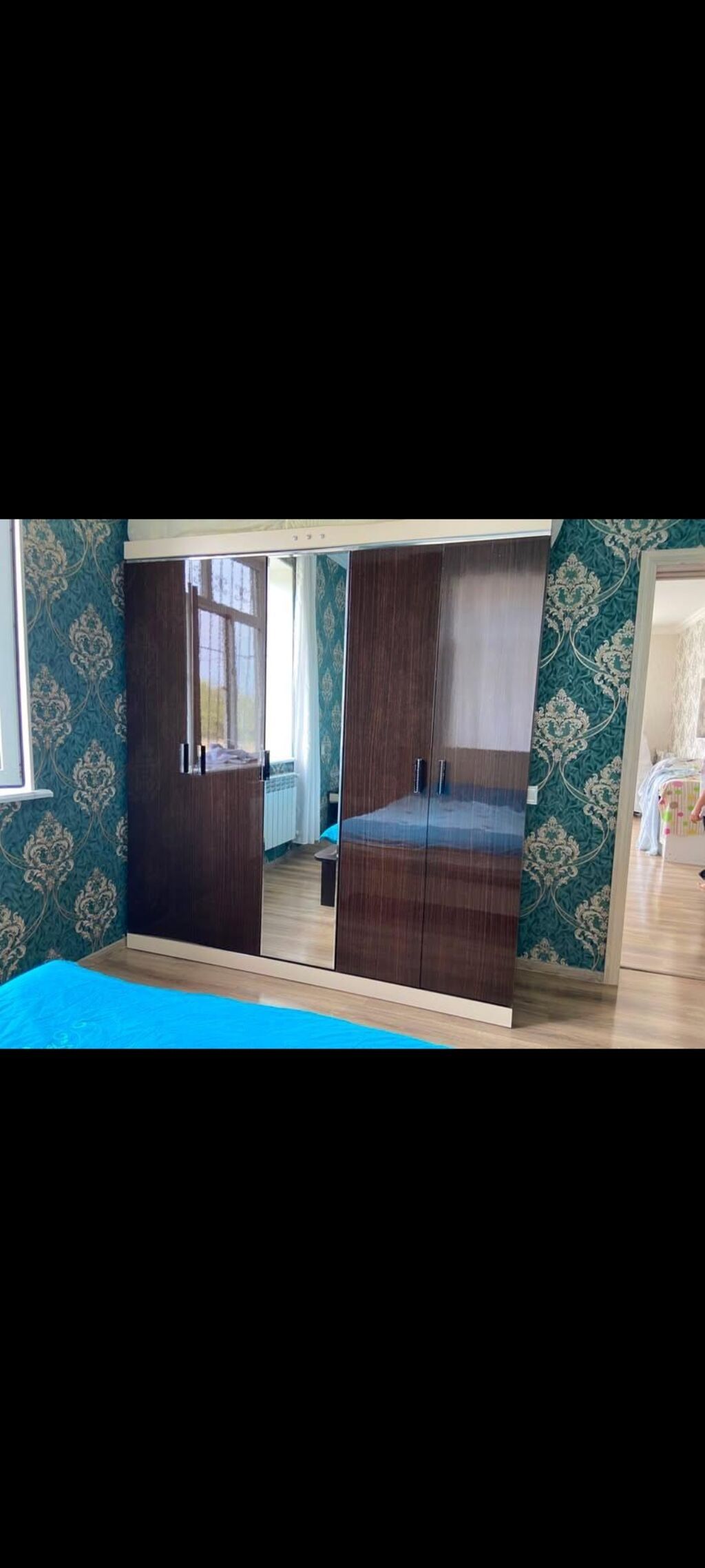 Yataq otağı mebel dəsti Tərkibi: - 3 qapılı (ortası güzgülü) şkaf — Yataq otağı mobilya dəstləri, Masallı (2)