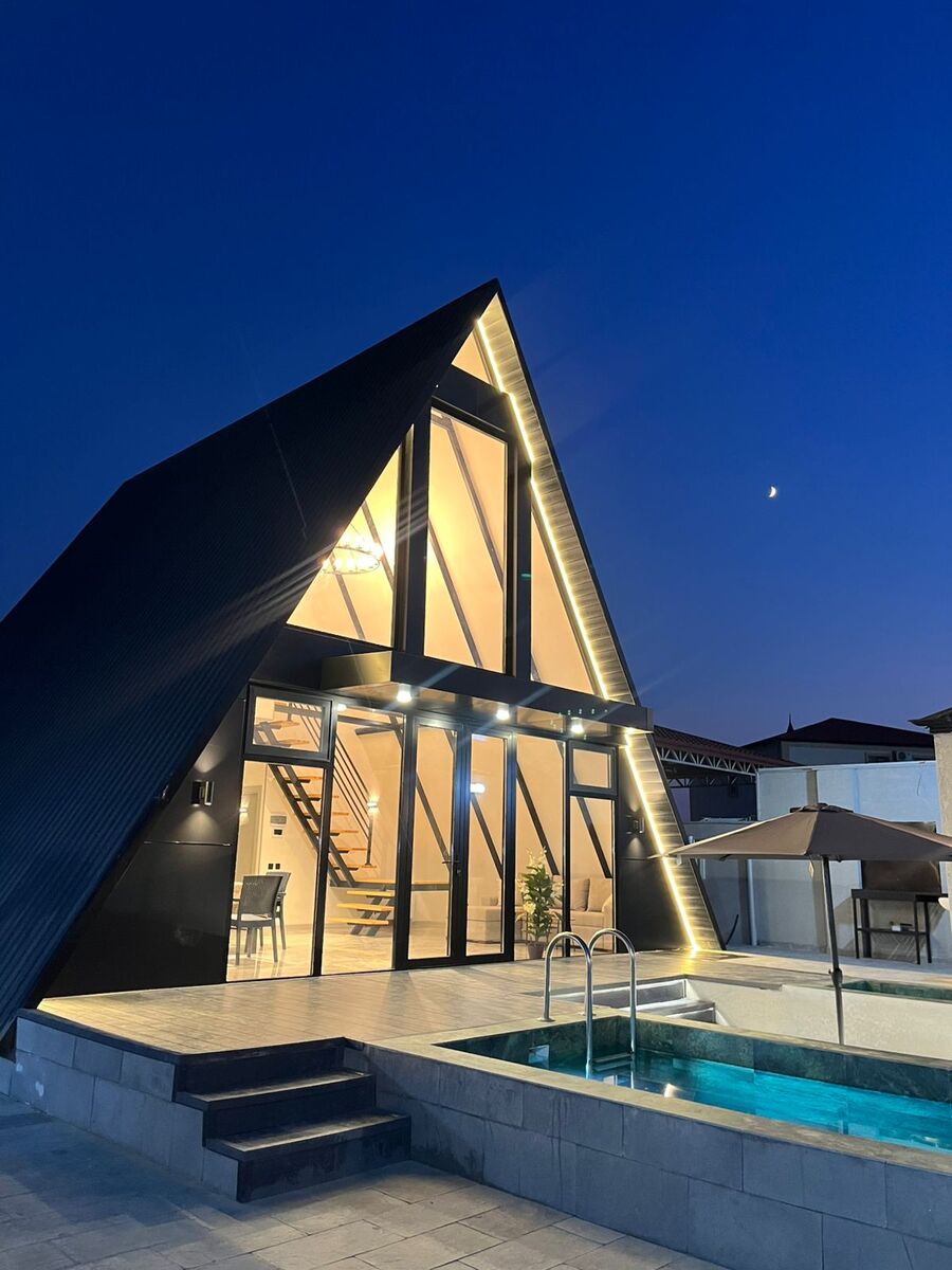İcarəyə verilir 4 otaqlı həyət evi/bağ evi 100 m² — Ev, villa, Bakı (2)
