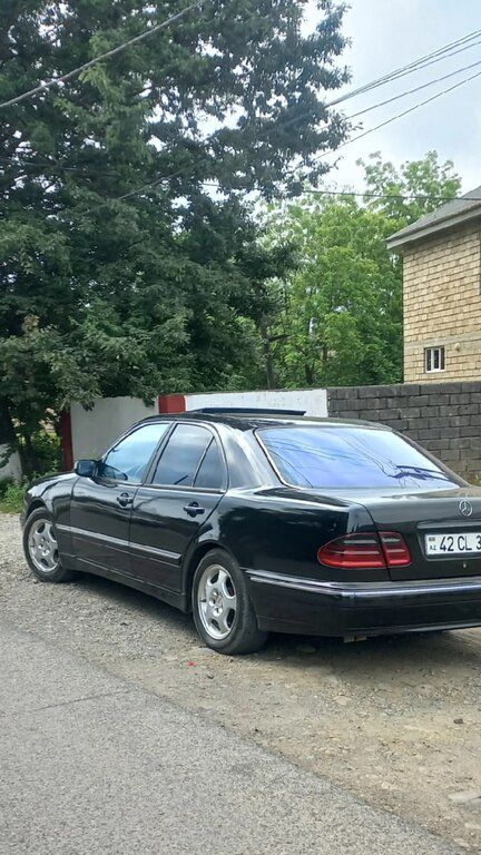Mercedes E 320, 3.2 L, 2001 il, 586 752 km — Avtomobillər, Lənkəran (2)