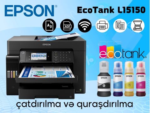 Printer "Epson L15150 A3 dupleks" — Bakı