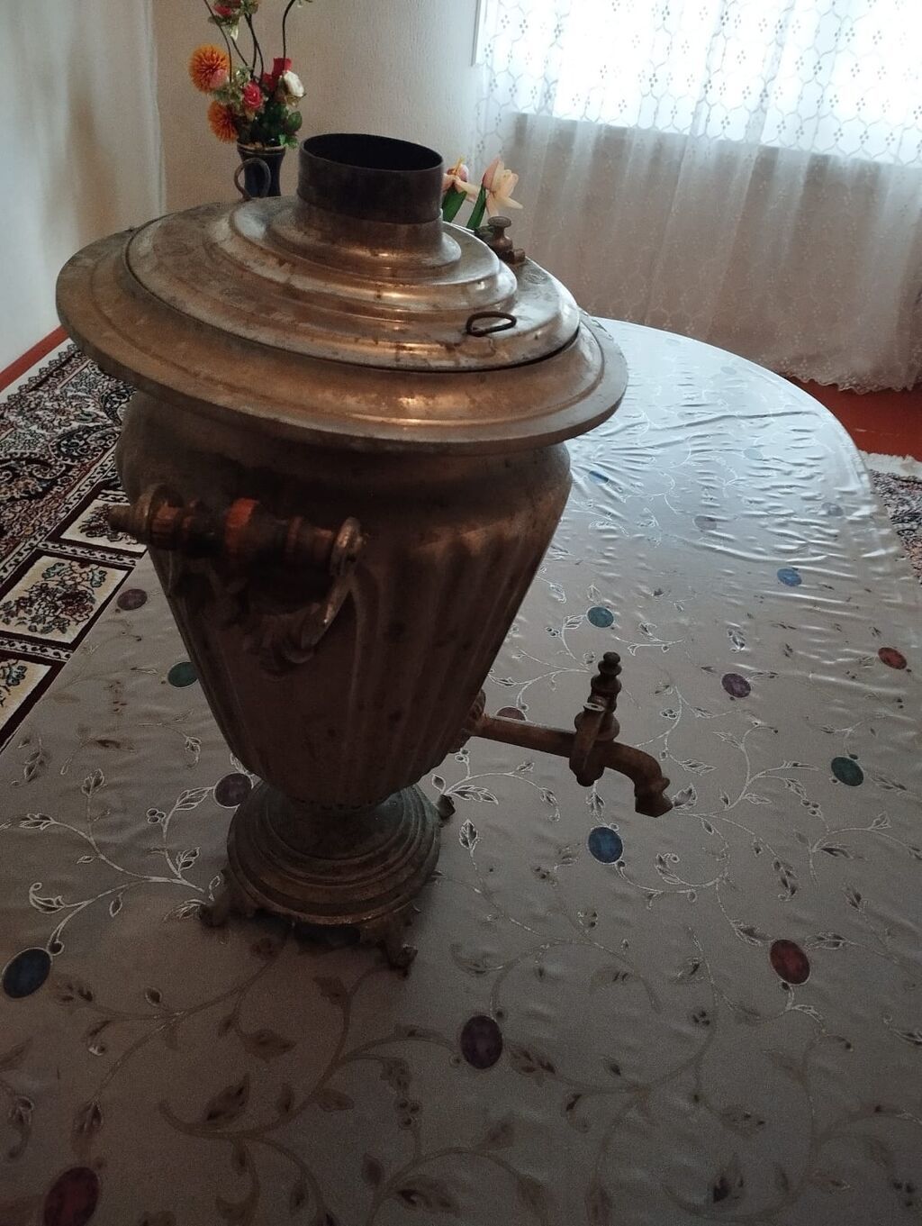Qədim samovar, 1896 il, Mis, Vəziyyəti: Əla — Digər, Bakı