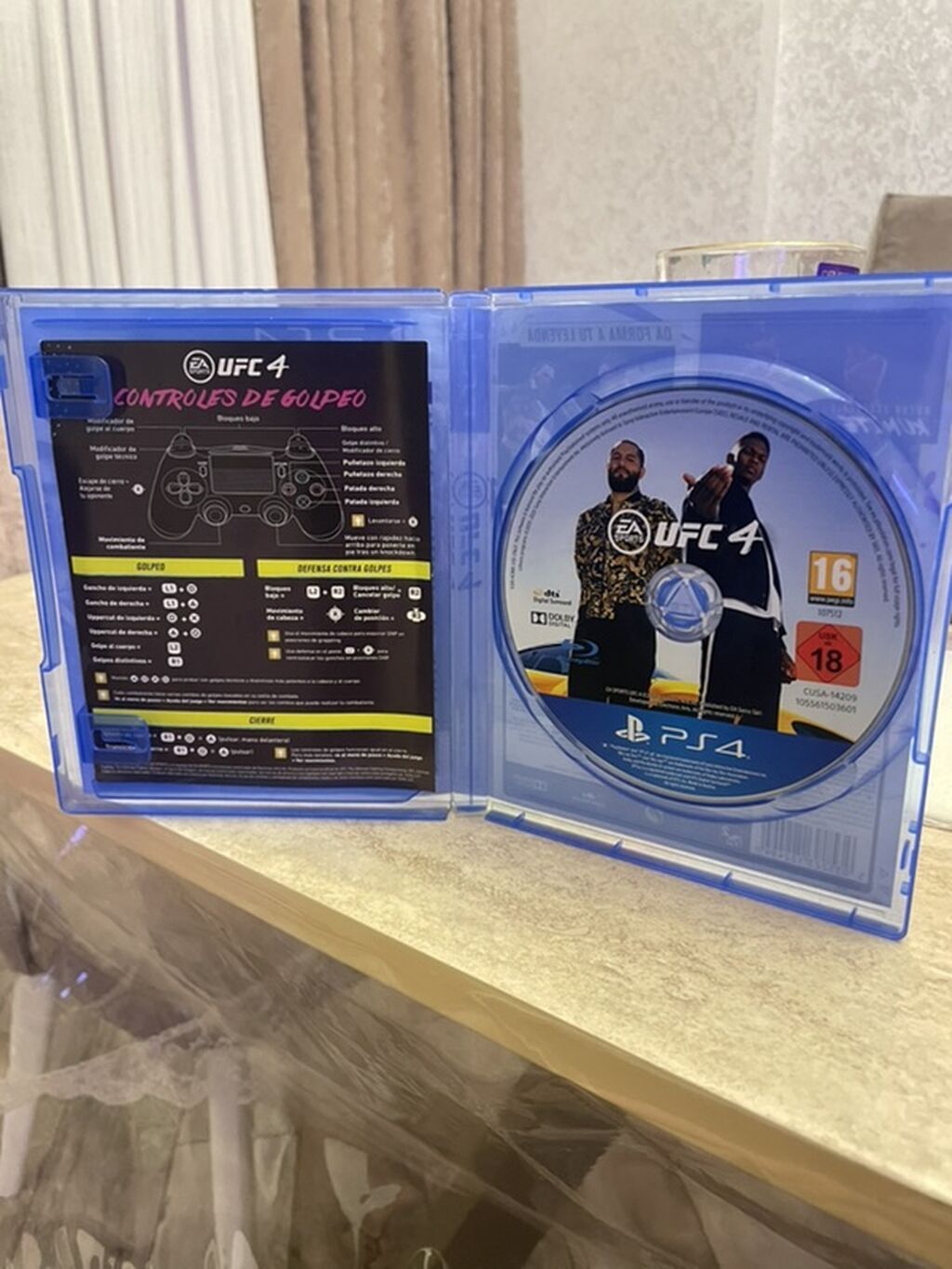 EA Sports UFC 4 – PS4 üçün disk versiyası - Platforma: PlayStation 4 — Konsol oyunları, Bakı (2)