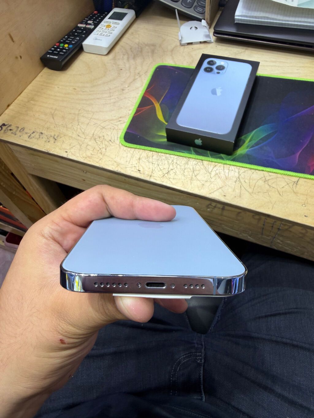 IPhone 13 Pro Max, 128 GB, Sierra Blue, Face ID — Apple iPhone, Bakı (5)