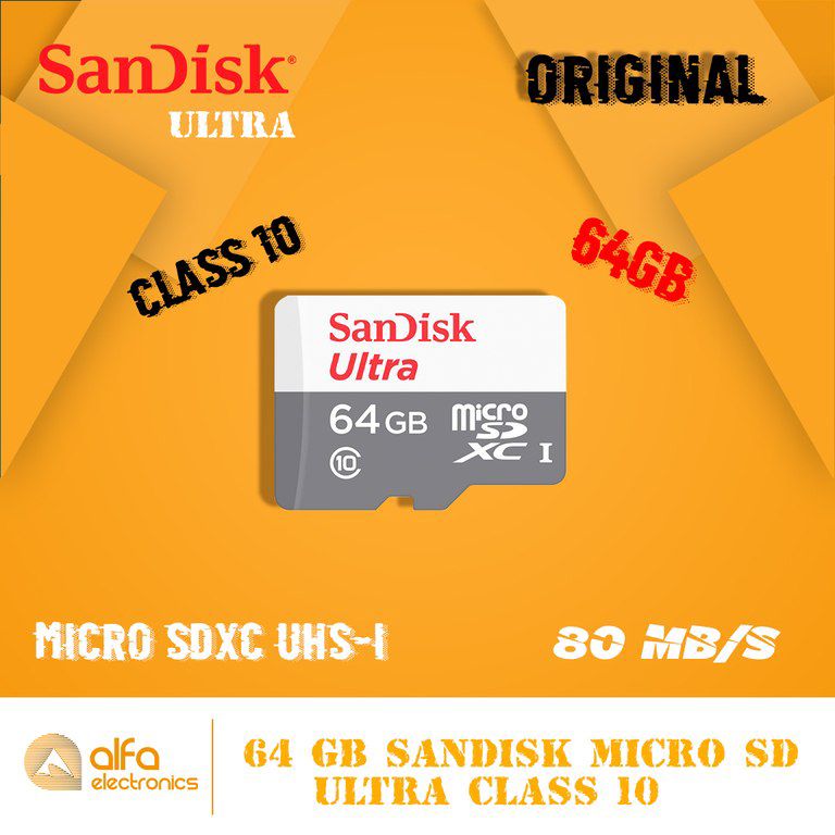 Ultra Micro Sd Kart "Sandisk Class 10" — Periferik cihazlar, Bakı (11)