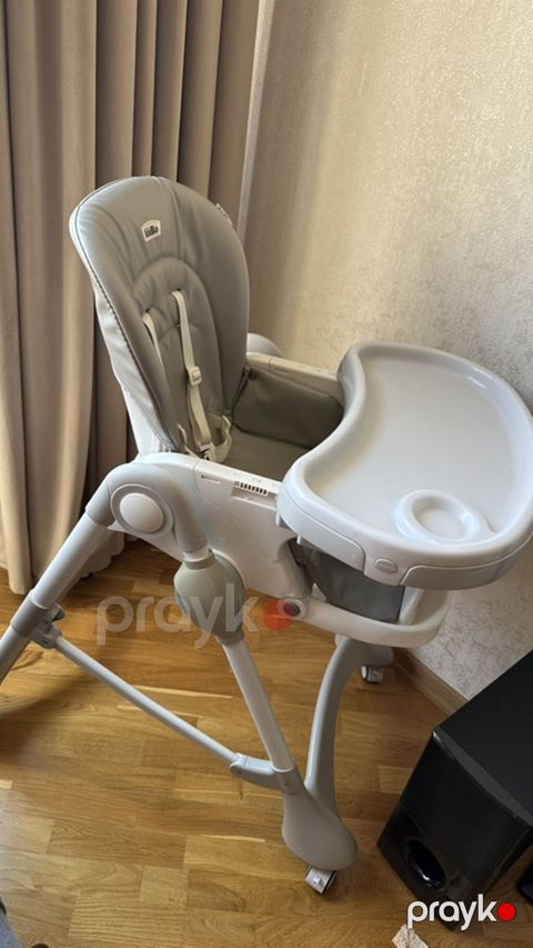 Uşaq yemək stulu – Kidilo brendi, boz rəng Xüsusiyyətlər: - Ortopedik — Bakı