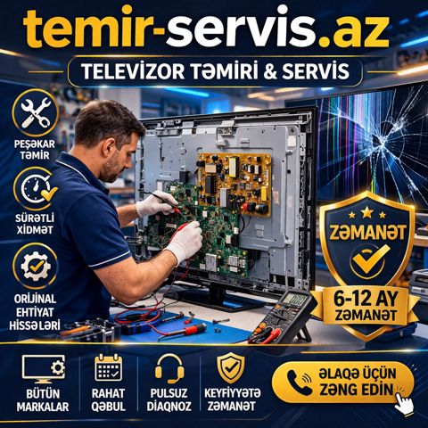 Televizor təmiri — Bakı