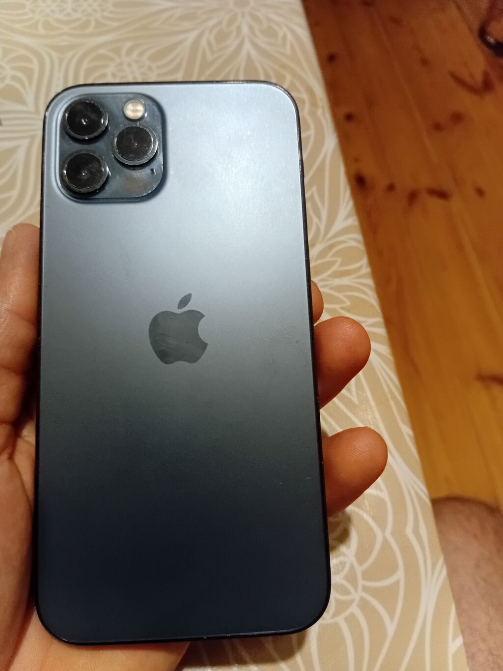 IPhone 12 Pro, Pacific Blue, Face ID — Apple iPhone, Şirvan (3)