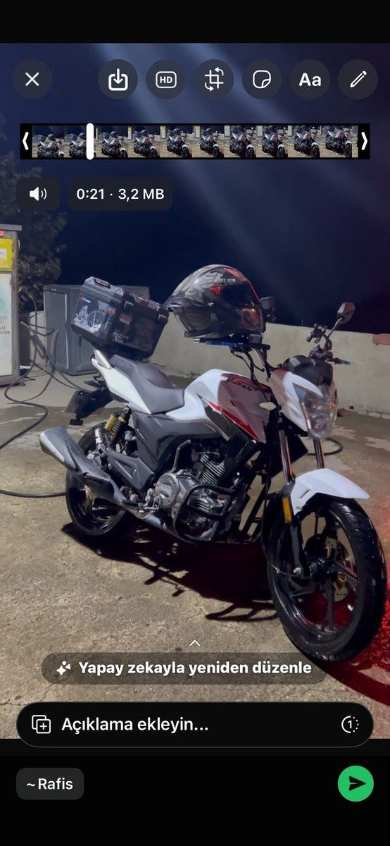 Motosiklet Tufan S150, 2024 il — Motosiklet və mopedlər, Lənkəran (2)