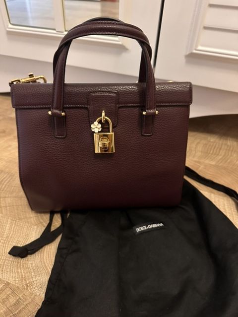Dolce & Gabbana qadın çantası - Material: təbii dənəli dəri — Xırdalan