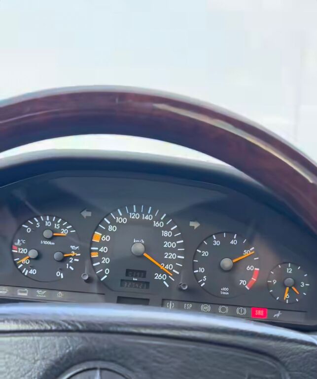 Mercedes S 280, 2.8 L, 1998 il, 320 000 km — Avtomobillər, Şirvan (3)